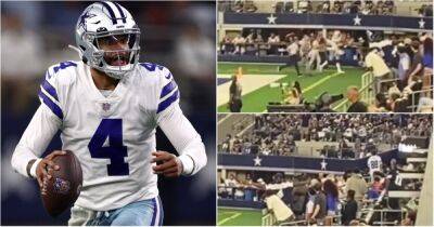 Dak Prescott: Dallas Cowboys QB abused by his own fans leaving the field injured