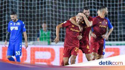 Empoli Vs Roma: I Lupi Tumbangkan 10 Pemain Gli Azzurri 2-1