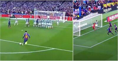 Lionel Messi's epic 'Panenka free-kick' for Barcelona will never get old