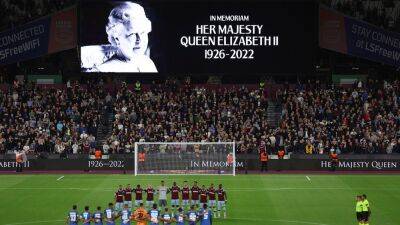 Elizabeth Ii Queenelizabeth (Ii) - Queen Elizabeth II's funeral forces 3 more EPL matches to be rescheduled - foxnews.com - Britain - Manchester - London -  Bucharest