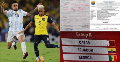 Byron Castillo - England Football - 2022 World Cup: Could Ecuador be kicked out and what does it mean for England? - givemesport.com - Britain - Qatar - Colombia - Chile - Ecuador