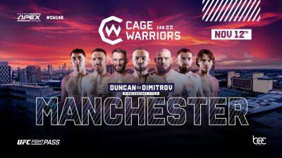 Cage Warriors 146 Manchester: Date, Tickets, Fight Card and more - givemesport.com