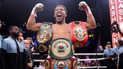 Anthony Joshua - Tyson Fury - Joshua accepts 'all terms' for Fury fight - tsn.ca