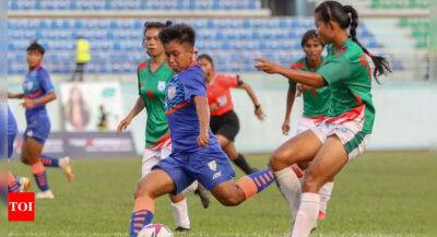 India go down 0-3 to Bangladesh in SAFF Women's Championship - timesofindia.indiatimes.com - India - Bangladesh - Nepal