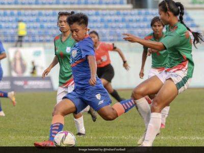 SAFF Women's Championship: Indian Team Goes Down To Bangladesh - sports.ndtv.com - India - Bangladesh - Nepal -  Kathmandu