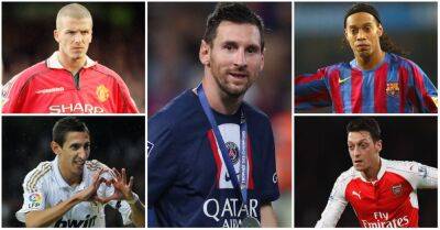 Messi, Beckham, Muller: The player with most league assists in each year of 21st century