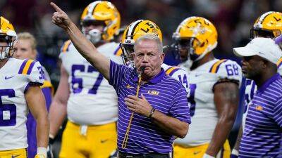 LSU’s Brian Kelly pays fine for being late one week after exchange with reporter