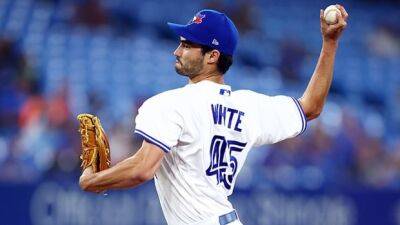 Mitch White returns from triple-A and struggles on mound early in Blue Jays loss