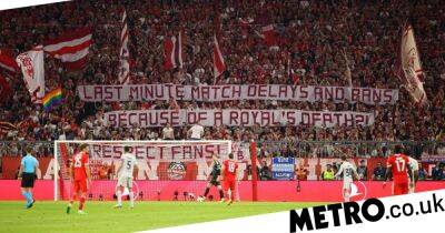 Bayern Munich fans protest after Queen’s death impacts fans and fixtures