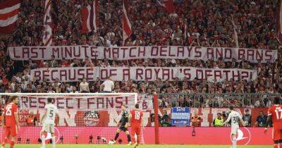 Bayern Munich - Lucas Hernandez - Leroy Sané - queen Elizabeth - Rangers and Napoli away fan lockout sparks Bayern Munich supporter fury as they tell UEFA 'respect fans' - dailyrecord.co.uk - Scotland
