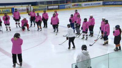 TomCats hockey program teaches adult women it's never too late to lace up your skates - cbc.ca