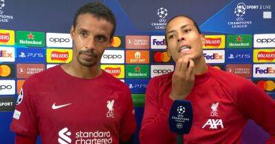 Liverpool 2-1 Ajax: Van Dijk called out 'ex-footballers' who've criticised his team