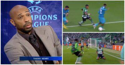 Antonio Conte - Hugo Lloris - Thierry Henry - Emerson Royal - Pedro Goncalves - Tottenham Hotspur - Sporting 2-0 Spurs: Thierry Henry's funny commentary on second goal - givemesport.com - Portugal -  Lisbon