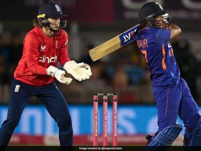 Harmanpreet Kaur - Smriti Mandhana - Confidence And Calculative Approach Helped Us Level T20 Series vs England: Harmanpreet Kaur - sports.ndtv.com - India - county Bristol