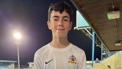 Thirteen-year-old Christopher Atherton makes history after Glenavon debut