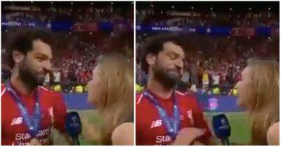 Mo Salah: Liverpool star thought female reporter was trying to kiss him after 2019 CL final