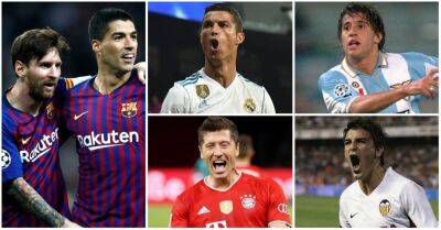 Messi, Ronaldo, Suarez: The player with most league goals in each year of 21st century