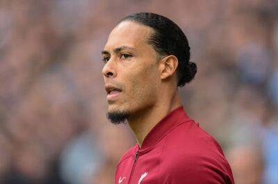 Liverpool's Van Dijk vows to do 'much better' after dip in form