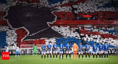 Rangers defy UEFA with rendition of 'God Save the King' ahead of Champions League game
