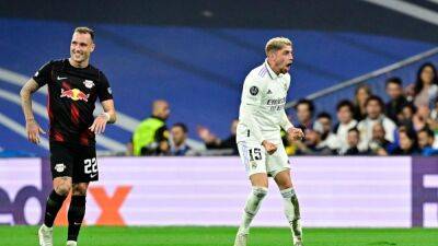 Fede Valverde Thrust Earns Real Madrid Narrow Win Over RB Leipzig