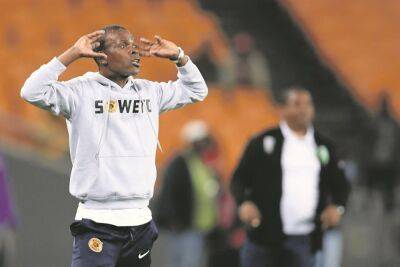 Chiefs coach Arthur Zwane showing signs of pressure after indifferent start to season