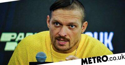 Oleksandr Usyk reacts to Anthony Joshua agreeing Tyson Fury fight and names his ideal next opponent
