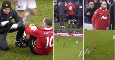 Wayne Rooney: Man Utd icon came back onto pitch after injury v West Brom in 2011