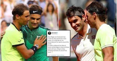 Roger Federer - Rafael Nadal - Roger Federer retires from tennis: Rafael Nadal pays tribute - givemesport.com - Switzerland - London