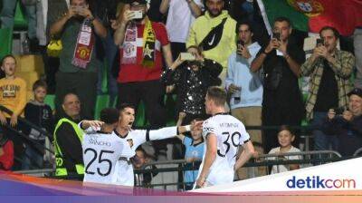 Hasil Liga Europa: Ronaldo Sumbang Gol, MU Tumbangkan Sheriff 2-0
