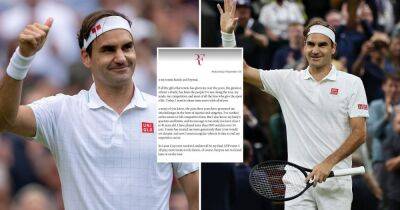 Roger Federer announces retirement from competitive tennis