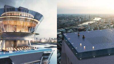 Dubai vs London: the battle of the 360-degree rooftop infinity pools - thenationalnews.com - Britain - London - Dubai - Singapore