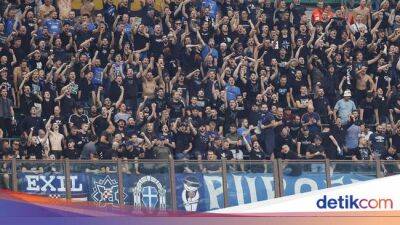 Heboh Fans Dinamo Zagreb Parade Salam Nazi di Kota Milan