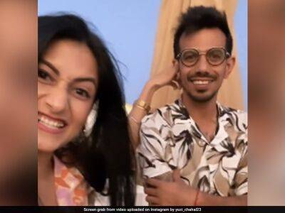 Watch: Yuzvendra Chahal Posts Romantic Video With Wife Dhanashree Verma