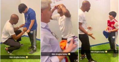 Didier Drogba - Didier Drogba: Viral clip shows Arsenal fan tricking Chelsea legend - givemesport.com - China -  Shanghai - Turkey - Ivory Coast
