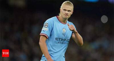 Man City's Erling Haaland wins Premier League Player of the Month for August