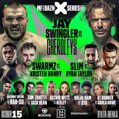 Misfits Series 002 Jay Swingler vs Cherdleys: Date, Card, KSI, Venue, Tickets, How to Watch and More - givemesport.com - Britain - Canada - Ireland -  Sheffield