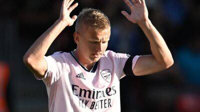 Zinchenko an injury doubt for Arsenal's trip to Brentford