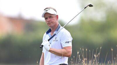 'I did something I don’t think I’ve ever done before' - Luke Donald hits wrong ball at Italian Open