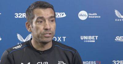 Gio van Bronckhorst provides Rangers injury update as he reveals 'really strong' change after Napoli