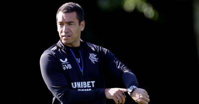 Gio van Bronckhorst demands Rangers 'break' Dundee United as he tells stars it's time to step up