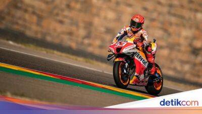 Marc Marquez - Repsol Honda - MotoGP Aragon 2022: Bahagianya Marc Marquez Kembali Kebut-kebutan - sport.detik.com