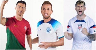 England Football - World Cup kits: 10 shirts voted as worse than England's new home design - givemesport.com - Qatar - Switzerland - Serbia - Portugal - Senegal - Uruguay - Costa Rica