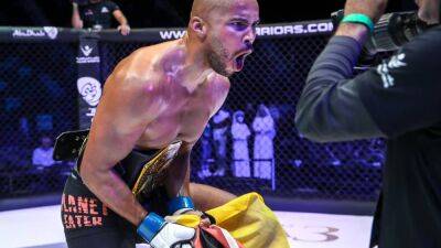 Emilio Quissua crowned UAE Warriors Africa light heavyweight champion - thenationalnews.com - Germany - Abu Dhabi - Uae - Comoros - Angola