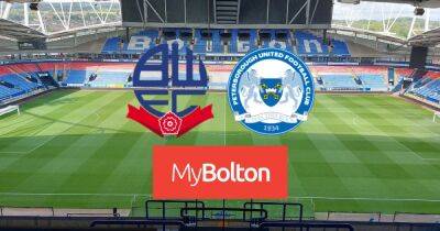 Bolton Wanderers v Peterborough United LIVE: Build-up, early team news, match updates & reaction