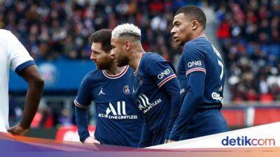 Lionel Messi - Kylian Mbappe - Christophe Galtier - PSG Nggak Mau Mainin Messi, Neymar, Mbappe Bareng-bareng Lagi? - sport.detik.com