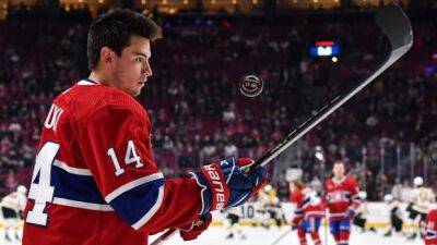 Nick Suzuki - Canadiens captain Suzuki says he 'can get better' speaking French - cbc.ca - Britain - France -  Las Vegas