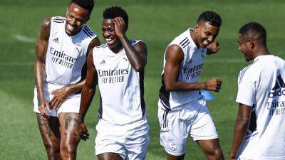 Real train for Madrid derby as Benzema remains unavailable - in pictures