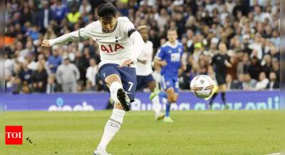 Son Heung-min ends goal drought with a hat-trick as Tottenham Hotspur hammer Leicester City