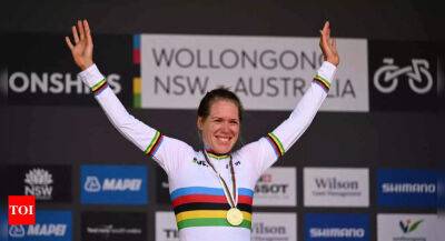 Dutch cycling great Ellen van Dijk retains women's time trial world title