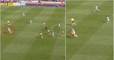 Erling Haaland: Clip of Man City star being a nightmare to mark v Wolves goes viral